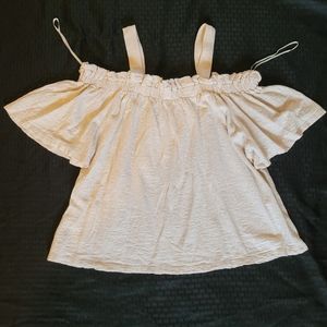 Lucky Brand Off the Shoulder Top | Size M